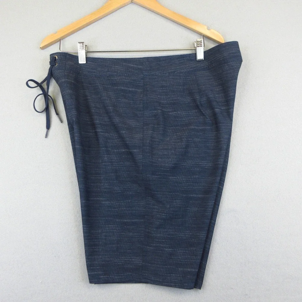 O'Neill Boardshorts Mens 34 Blue Heathered Stretch‎ Swim Surf Beach